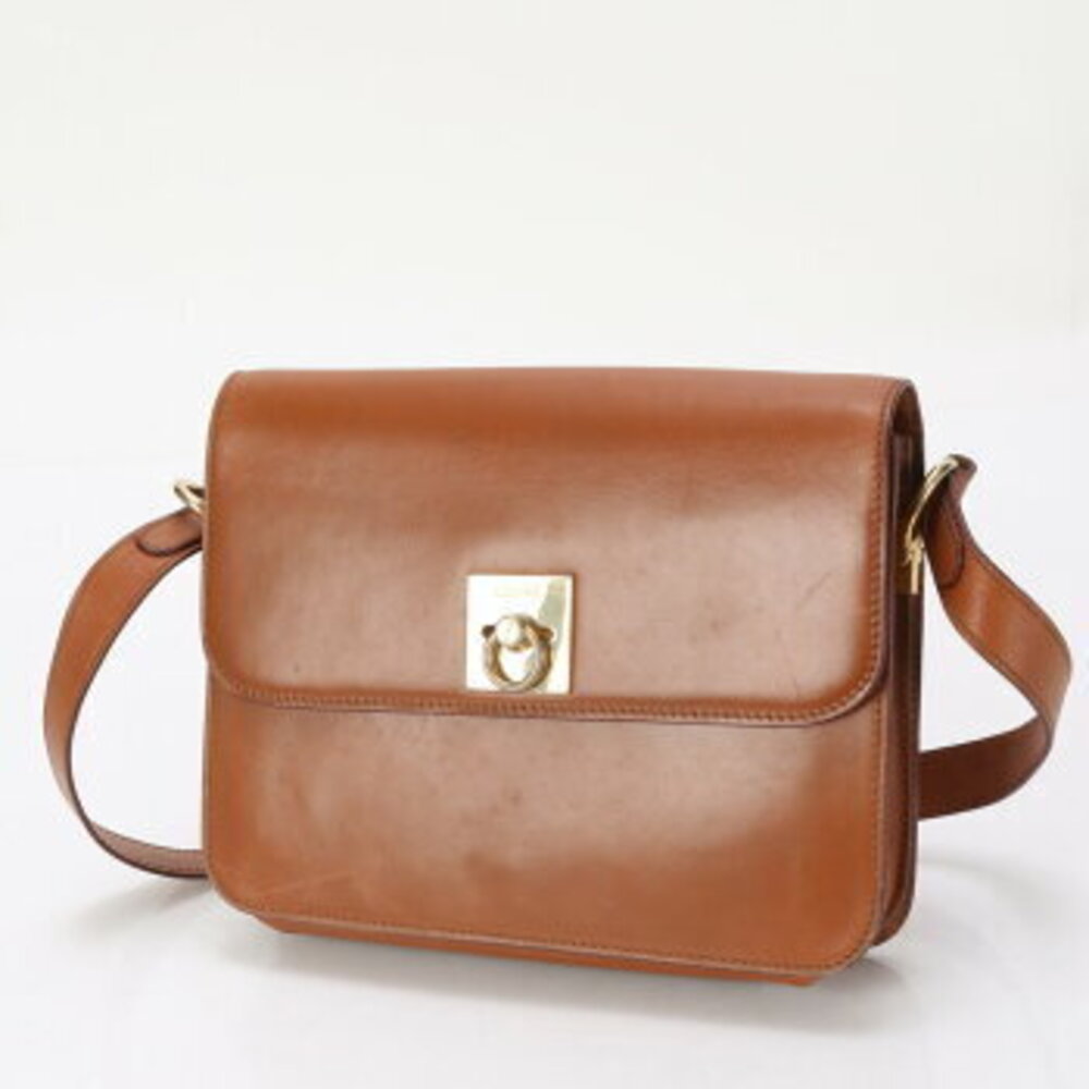 Celine shoulder bag leather hardware circle - Picture 1 of 14